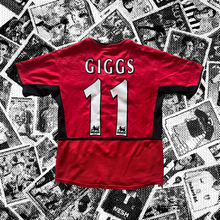 Load image into Gallery viewer, Manchester United 2002-03 HOME w/Giggs Nameset