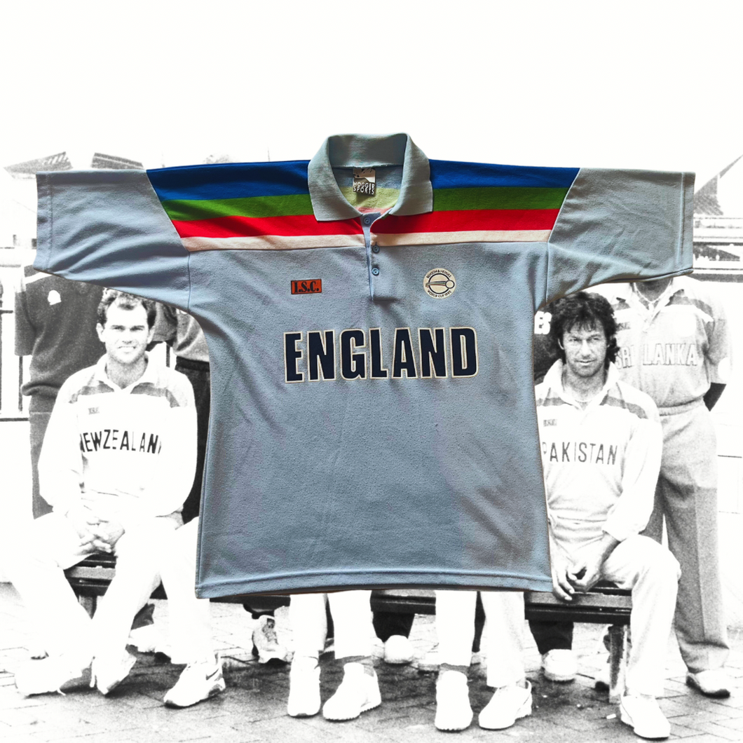 1992 england hot sale cricket shirt